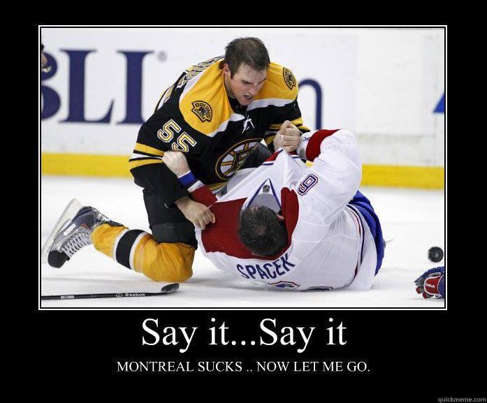 Bruins vs. Canadiens